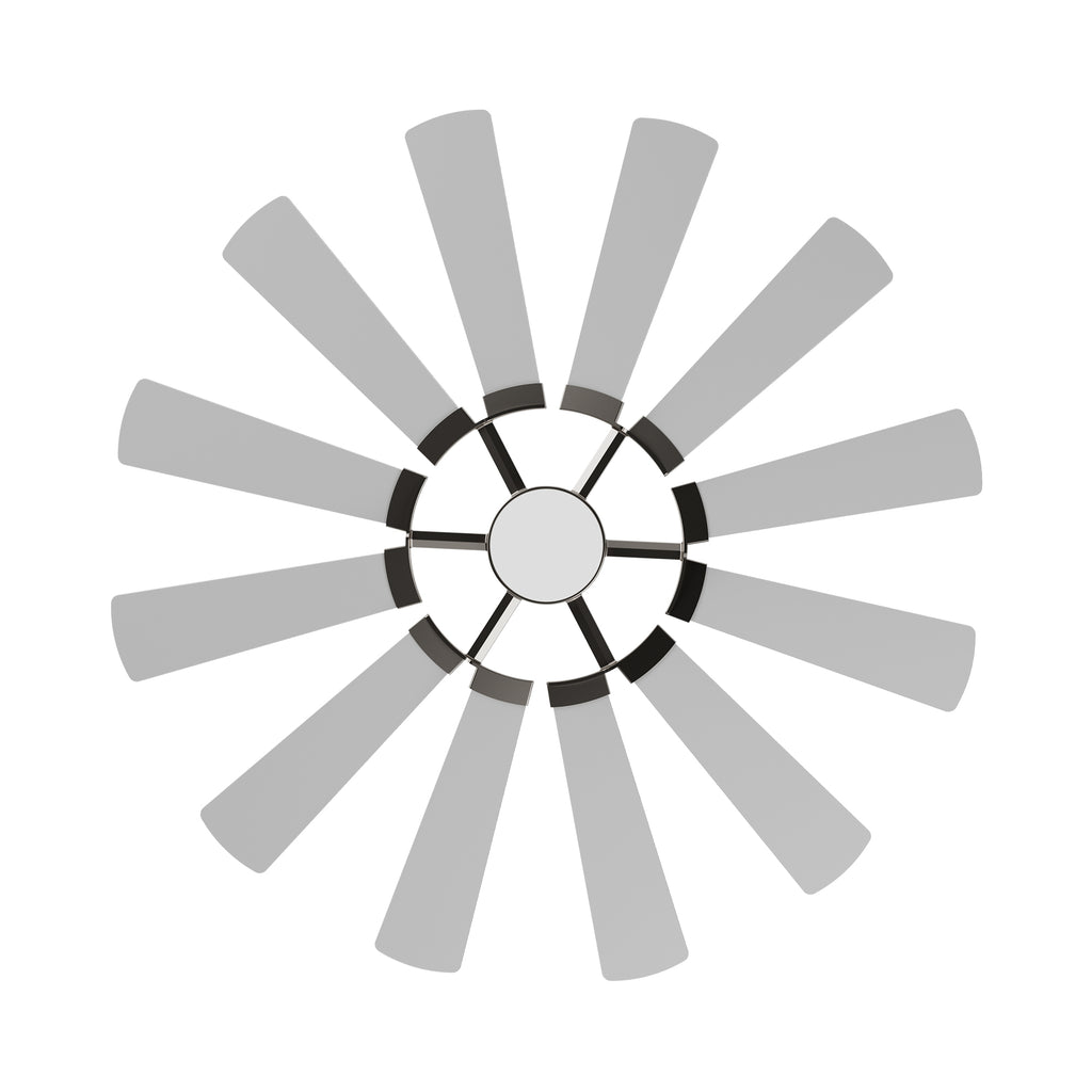 XCWIIE 121 12-Blade High-Airflow Ceiling Fan with Light