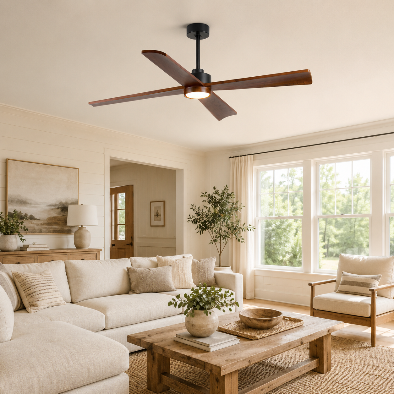 XCWIIE 403 Smart Ceiling Fan with Light