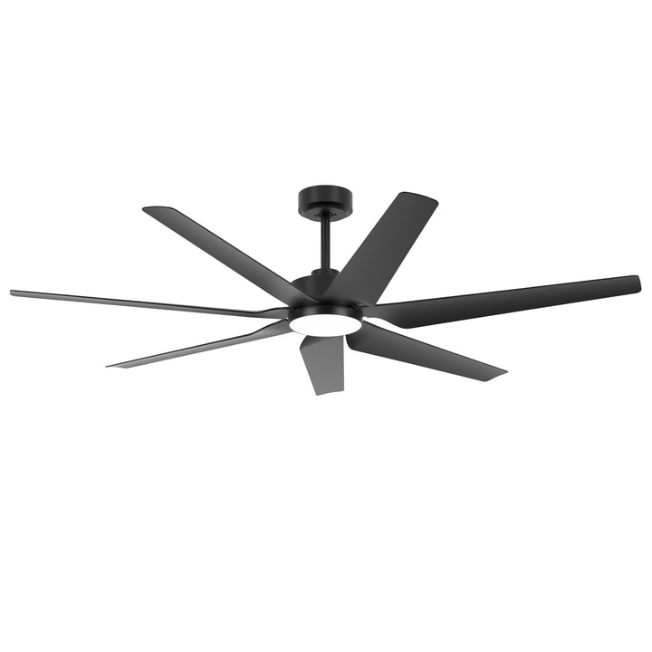 XCWIIE 703 black 65 inch smart ceiling fan with light #black