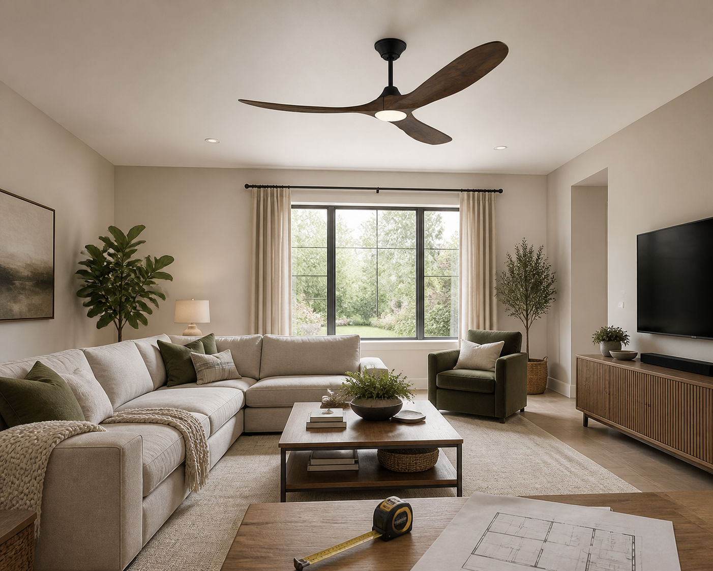 Choose the Right Ceiling Fan Size